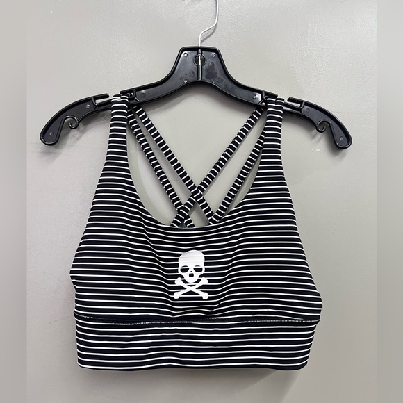 lululemon athletica Other - Lululemon x Soul Cycle Striped Energy Sports Bra Size 10